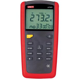 优利德UT321/322/323/325接触式测温仪热电偶温度计K型数字温度表