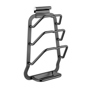 厨房锅盖架免打孔置物架壁挂式收纳菜板放置器砧板架子太空铝吸盘