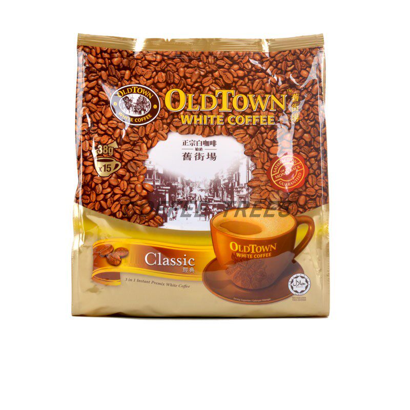 马来西亚速溶oldtown低糖白咖啡