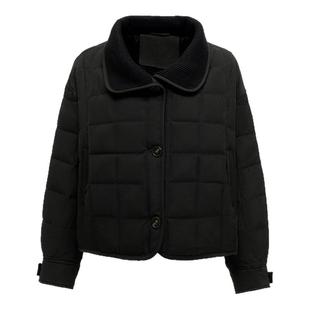 水墨佳人复古风90鹅绒短款常规领防风显瘦显高通勤冬季羽绒服外套