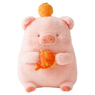 九木杂物社LuLu猪坐姿毛绒公仔玩偶摆件礼物生日礼物送女友