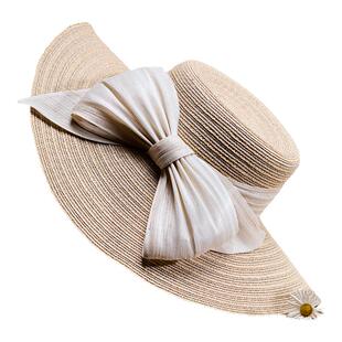 Riotlily/艾特里里夏日微光系列帽子草编帽米色女款新年礼物