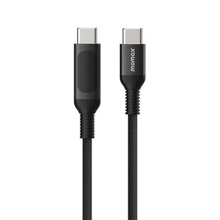MOMAX摩米士双typec数据线100W适用iPhone17Promax苹果16笔记本15电脑平板ipad华为荣耀typc快充usbc充电器线