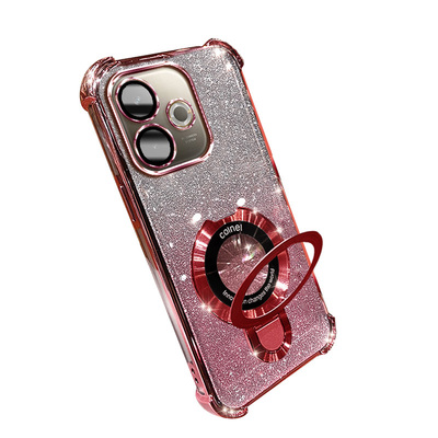 适用vivoV60lite手机壳磁吸支架