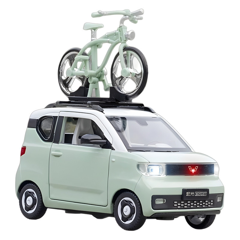 五菱宏光马卡龙合金MINI模型玩具
