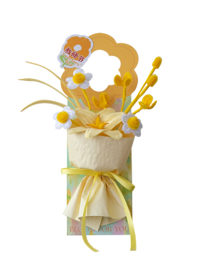 教师节送老师扭扭棒仿真花束