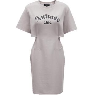 Vero Moda奥莱连衣裙春夏新款休闲含棉修身挖空百搭短裙子时尚