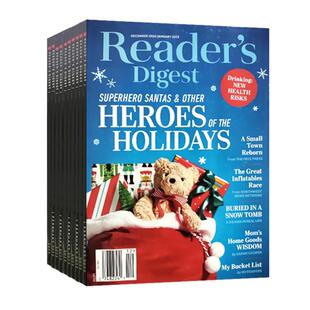 【2025年现货】美国读者文摘Reader's Digest英文原版杂志考研时事英语阅读美国版外刊期刊杂志单本24年过刊全新杂志