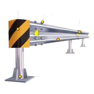 波形护栏热镀锌喷塑双波三波乡村道路护栏板高速公路不锈钢防撞栏