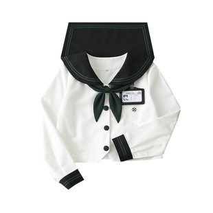 清仓花见森【淞泽间】正版jk制服水手服札幌绿二本基础短袖女长袖