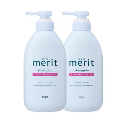 merit洗护一体洗发水450ml*2