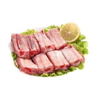 精选猪肋排猪寸排生鲜冷冻4斤/8斤无脊骨含软骨红烧排骨煲汤食材