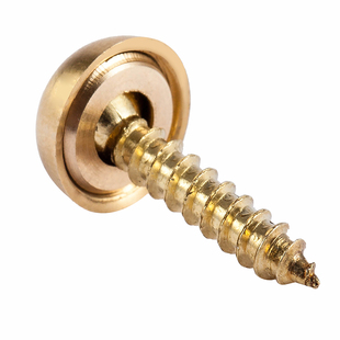 纯铜圆头美观帽自攻螺丝装饰帽创新防盗钉扣螺母遮丑盖家具铜配件