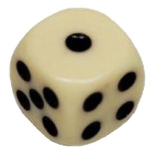 骰子亚克力色子麻将筛子骰子象牙色色子塞子色盅牙黄色酒吧色子粒