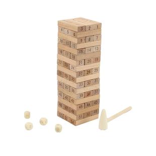 叠叠乐积木平衡抽木条桌游叠叠高木头儿童益智玩具游戏亲子互动