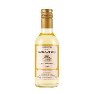 法国进口小酒rameau fort melissa拉摩图堡梅丽莎干白葡萄酒