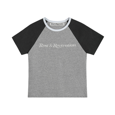 RR2026新款字母插肩短袖T恤