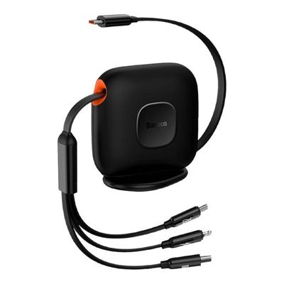 倍思100W桌面一拖三充电线