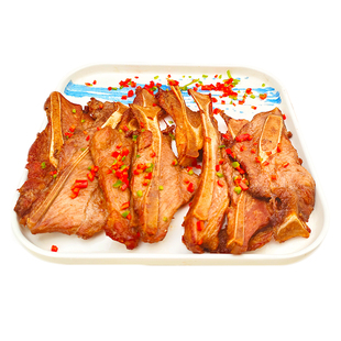 老顾客手抓扇子骨10根餐厅食材腌制半成品原味碳烤猪扇骨速冻食品