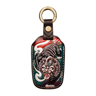 貔貅适用丰田酷路泽格瑞维亚荣放陆放塞纳汉兰达普拉多霸道钥匙套