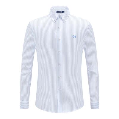 Navigare条纹纯棉免烫长衬衫