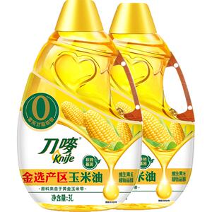 刀唛玉米油富含植物甾醇3L*2瓶