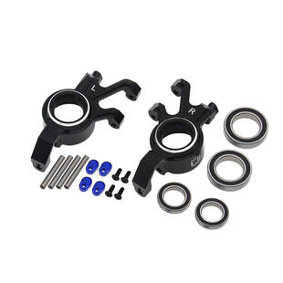 HR 大X Traxxas X-Maxx XRT 配件铝合金加强型三轴承设计前转向杯