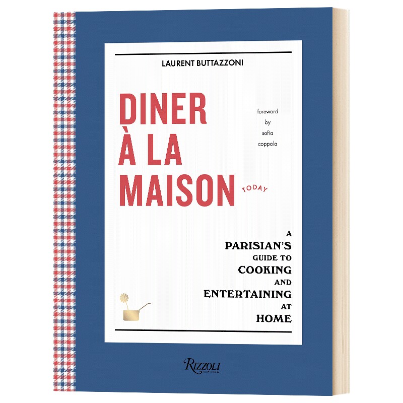 英文原版 精装 Diner A La Maison 在家吃晚餐 巴黎式烹饪法餐 英文版