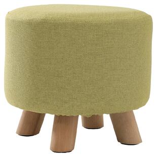 凳子家用矮凳圆凳沙发凳子小板凳布艺客厅茶几凳子实木换鞋凳软座