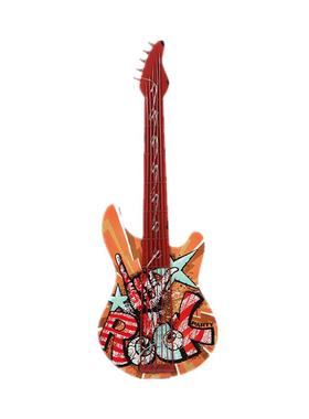 咖啡厅墙面装饰壁挂木制板画吉他