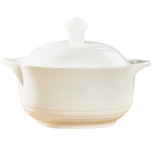 酸菜鱼大盆碗陶瓷大号纯白汤碗家用毛血旺水煮鱼专用大碗带盖汤盆