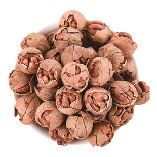 秋知余临安野生山核桃罐装500g新货手剥奶油味小核桃坚果零食包邮