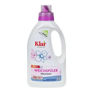 klar德国进口衣物柔顺剂纤维养护温和天然花香去静电洗衣护理液