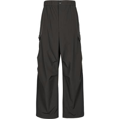 速写男装2025冬长裤宽松伞兵裤