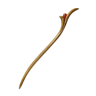 发簪木簪子古风绿檀女盘发日常简约挽发木质现代檀簪檀木小众汉服