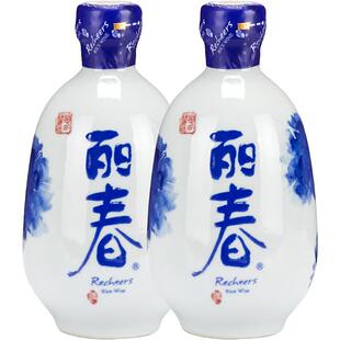 丽春黄酒官方旗舰店塔牌干型丽春375ml*2瓶冬酿糯米花雕绍兴老酒