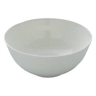 隆达骨瓷餐具套装碗盘子菜盘家用时尚十个碗十个盘套装纯白酸奶碗