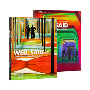 NGL美国国家地理口语专项训练教材Well said Intro 课本附在线练习 中小学英语口语演讲教辅 雅思托福口语考试教材英文原版