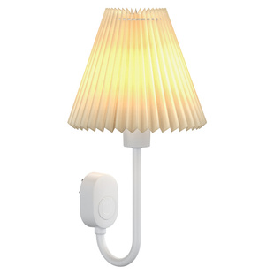 插电床头灯氛围卧室睡眠智能声控制台灯插座式壁灯新款遥控小夜灯