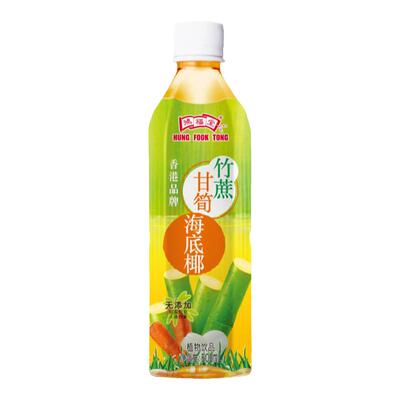 竹蔗甘笋海底椰植物饮品鸿福堂