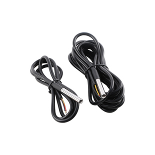 DS18B20 数字温度传感器模块防水型不锈钢探头连接线_1/2/3米