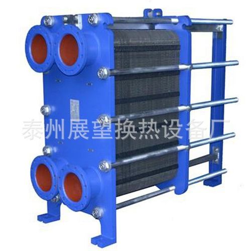 304不锈钢板式换热器 可拆易清洗热交换器冷却器翅片式油气换热器