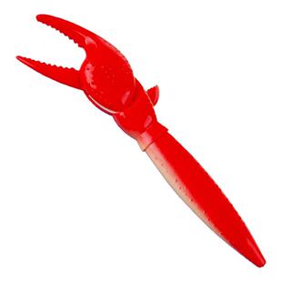 钳子笔个性蟹钳笔螃蟹脚蟹老板中性笔薯片龙虾笔钳钳笔按压签字笔