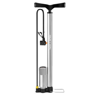 菲利普不锈钢打气筒自行车电动车通用高压便携式篮球充气泵多功能