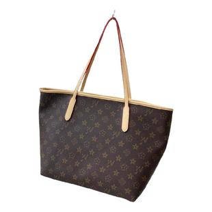 优草坊女包2026新款经典老花包手提包时尚托特包百搭单肩通勤包潮