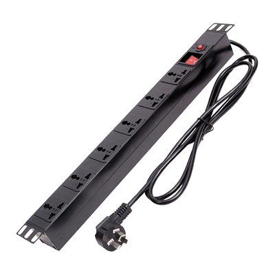 19英寸机柜专用PDU电源8孔插排