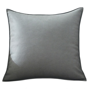 抱枕天然乳胶颗粒填充科技布沙发客厅靠背垫抱枕套不含芯床头靠枕