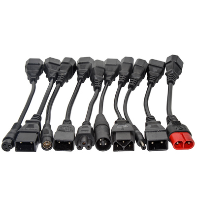 充电口转接插头卡农桩品dc