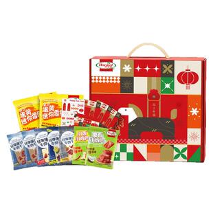 Hormel荷美尔肉干肉铺马年年货礼盒305g牛肉干猪肉铺肉肠零食送礼