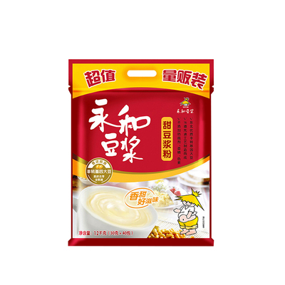 永和豆浆经典原味豆浆1200g袋装